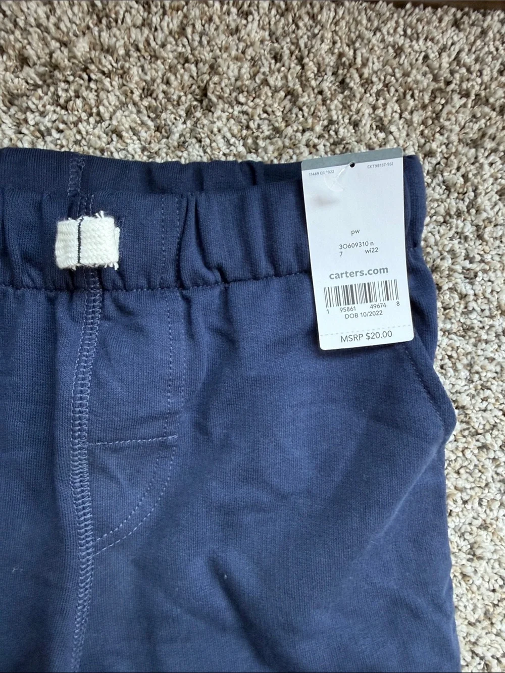 Carters comfortable navy